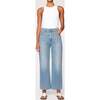 Hepburn Wide Leg High Rise Ankle, River Bank - Shorts - 4