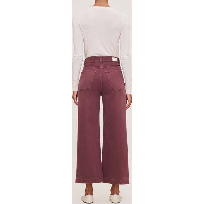 Hepburn Wide Leg High Rise Ankle, Dried Rose - Jeans - 3