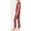 Mara Straight Mid Rise Instasculpt™ Ankle Jeans, Dried Rose - Jeans - 2