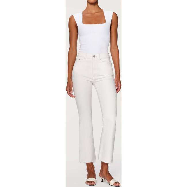 Bridget Boot High Rise Instasculpt™ Crop, White