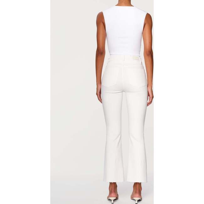 Bridget Boot High Rise Instasculpt™ Crop, White - Jeans - 3