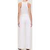 Hepburn Wide Leg High Rise Jeans, White Pintuck - Jeans - 4