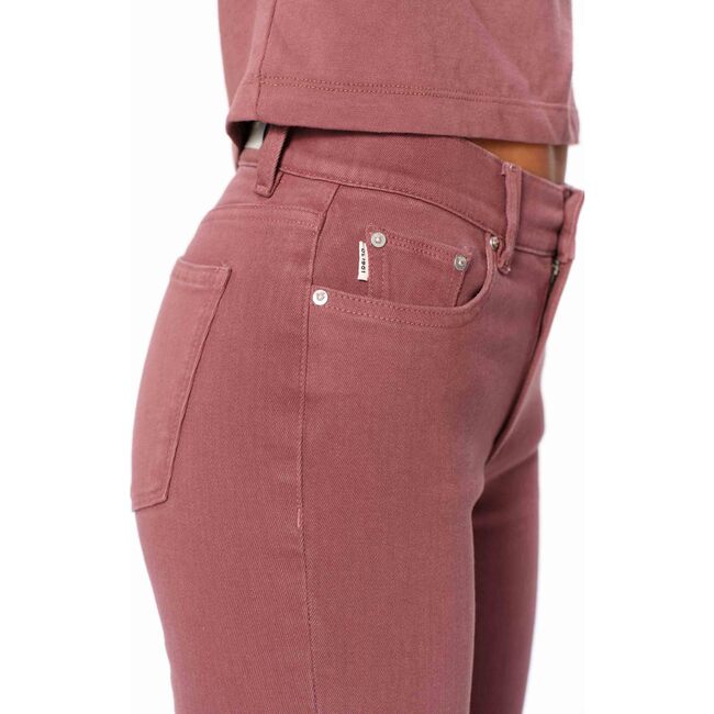 Mara Straight Mid Rise Instasculpt™ Ankle Jeans, Dried Rose - Jeans - 5