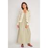 Amara Cardigan, Pistachio/Cream - Cardigans - 2