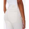 Bridget Boot High Rise Instasculpt™ Crop, White - Jeans - 6