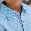 Geometric Print Shirt in Short Sleeves - Button Downs - 2