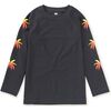 Palm Sleeve Rash Guard, Pepper - Rash Guards - 1 - thumbnail