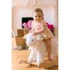 Capucine Stripe Sleeveless Smocked Romper, Pink - Rompers - 3