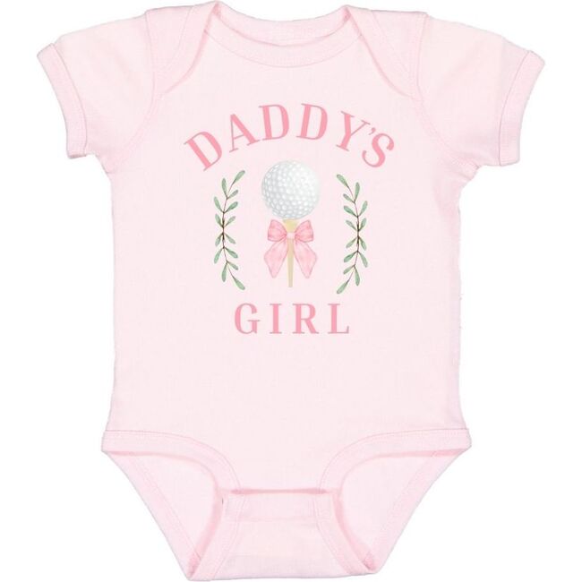 Daddy's Golf Girl Short Sleeve Bodysuit, Ballet - Onesies - 1