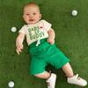 Dad's Golf Buddy Short Sleeve Bodysuit, Natural - Onesies - 2