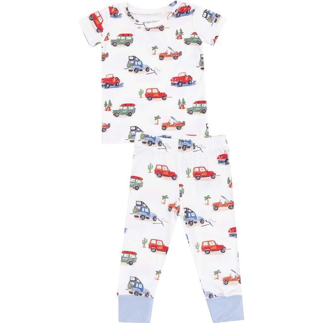 Short Sleeve Loungewear Set, Off-Road Adventure