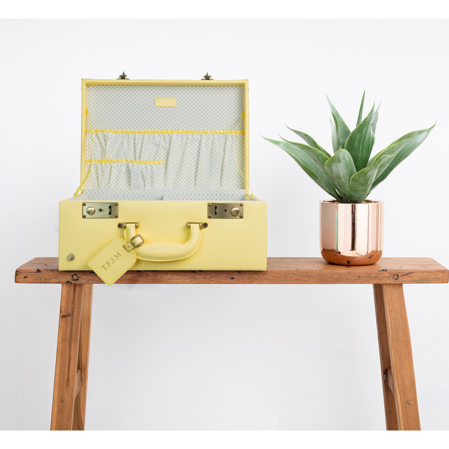 Memory Box Keepsake Case, Yellow - Keepsakes & Mementos - 4