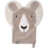 Washcloth Critter Mitt, Llama - Towels - 1 - thumbnail