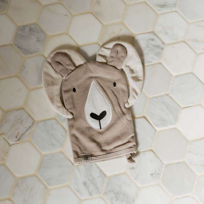 Washcloth Critter Mitt, Llama - Towels - 3