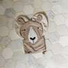 Washcloth Critter Mitt, Llama - Towels - 3