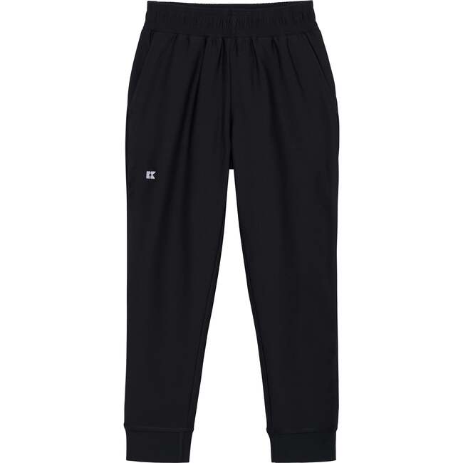 Boys Warm-Up Jogger Pant, Black