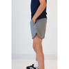 Boys Super Short Lined, Gray - Shorts - 2