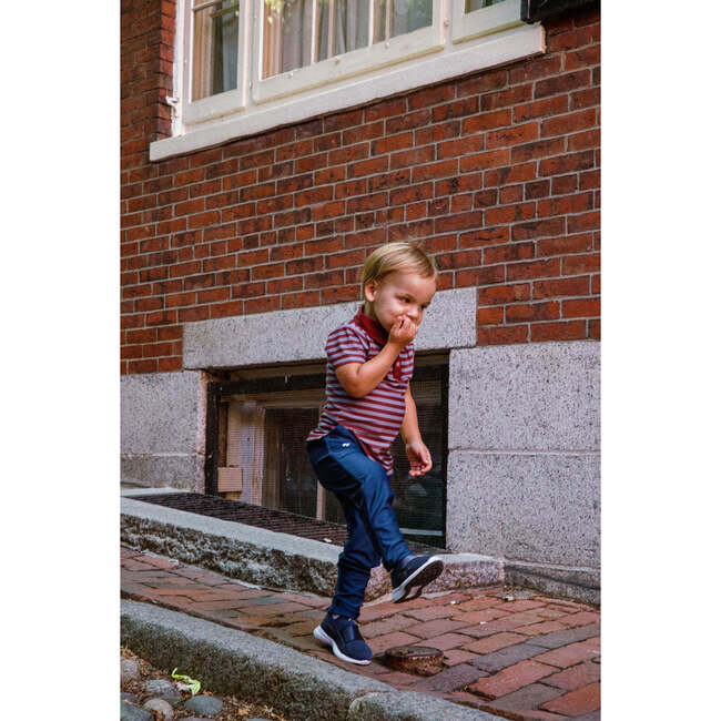 Boys Warm-Up Jogger Pant, Navy - Pants - 5