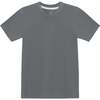 Boys Practice Tee Shirt, Gray - T-Shirts - 1 - thumbnail
