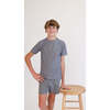 Boys Practice Tee Shirt, Gray - T-Shirts - 3