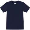 Boys Practice Tee Shirt, Navy - T-Shirts - 1 - thumbnail
