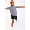 Boys Practice Tee Shirt, Gray - T-Shirts - 4