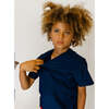 Boys Practice Tee Shirt, Navy - T-Shirts - 2