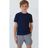 Boys Practice Tee Shirt, Navy - T-Shirts - 3