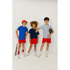 Boys Practice Tee Shirt, Navy - T-Shirts - 6
