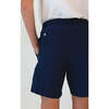 Boys Dress Short, Navy - Shorts - 3