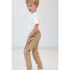 Boys Dress Jogger Pant, Khaki - Pants - 3