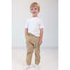 Boys Dress Jogger Pant, Khaki - Pants - 5