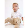 Boys Dress Jogger Pant, Khaki - Pants - 6