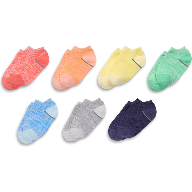 Space-Dyed Ankle Sock 7-Pack, Space Dye Mix - Socks - 3