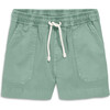 Kids Garment Dyed Stretch Chino Midi Short, Cactus - Shorts - 1 - thumbnail