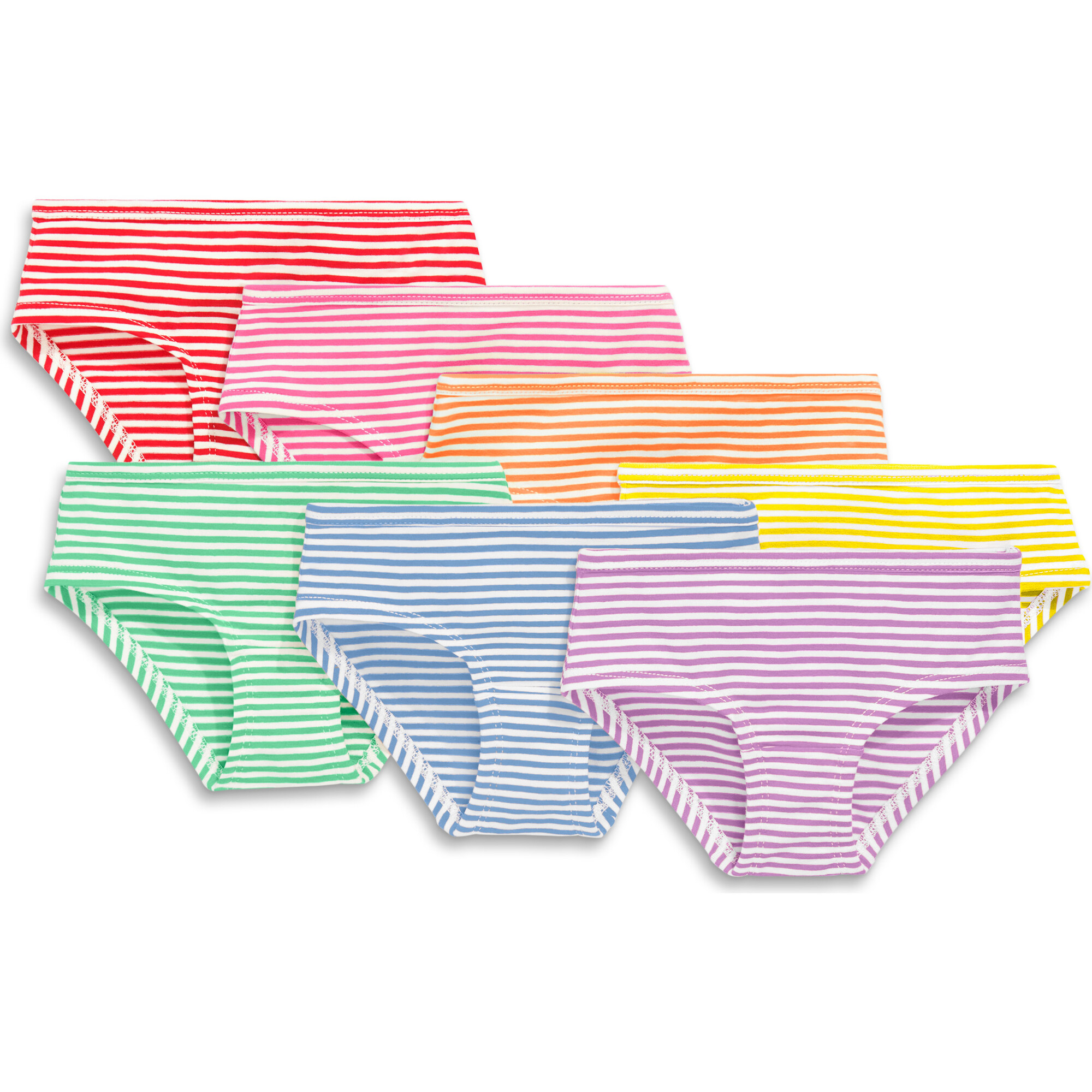 Kids Bikini 7-Pack, Primary Mix - Underwear - 1