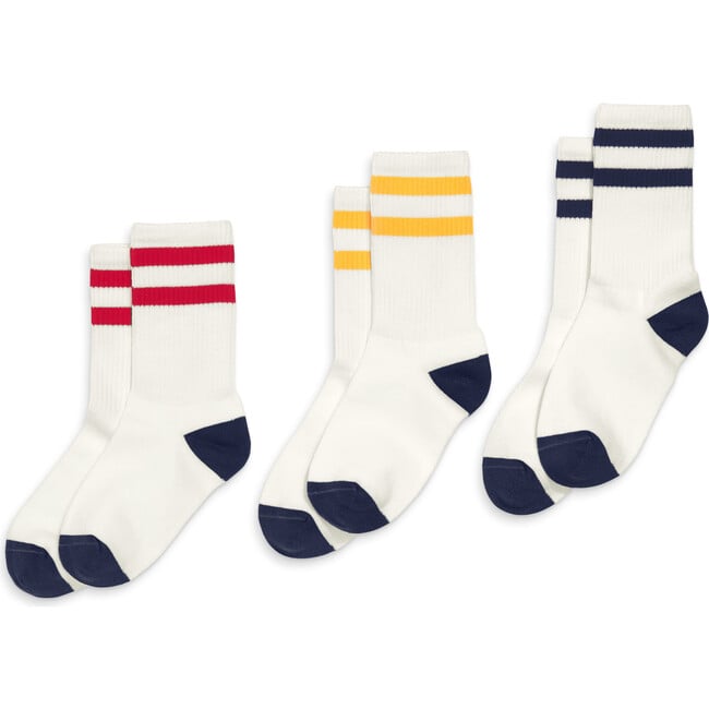 Athletic Sock 3-Pack, Primary Mix