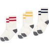 Athletic Sock 3-Pack, Primary Mix - Socks - 4