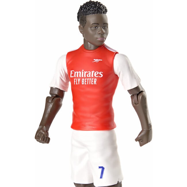 SOCKERS Arsenal Saka 8" Collectible Soccer Action Figure - Action Figures - 4