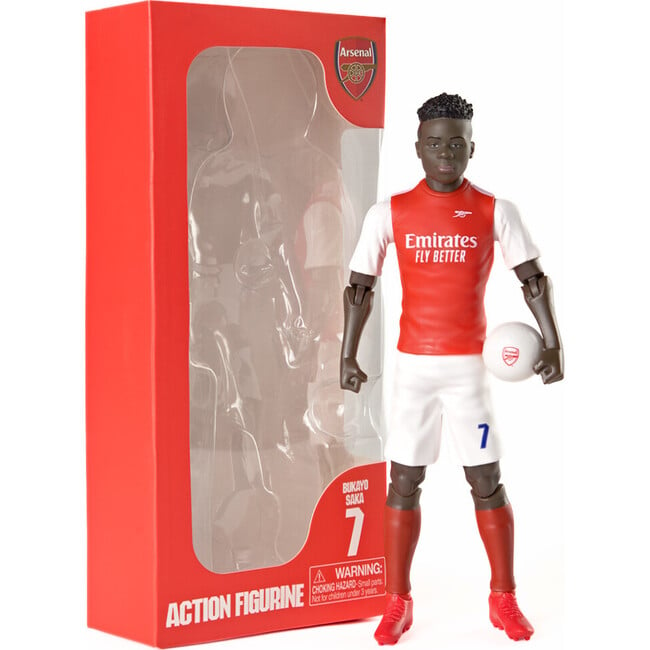 SOCKERS Arsenal Saka 8" Collectible Soccer Action Figure - Action Figures - 7