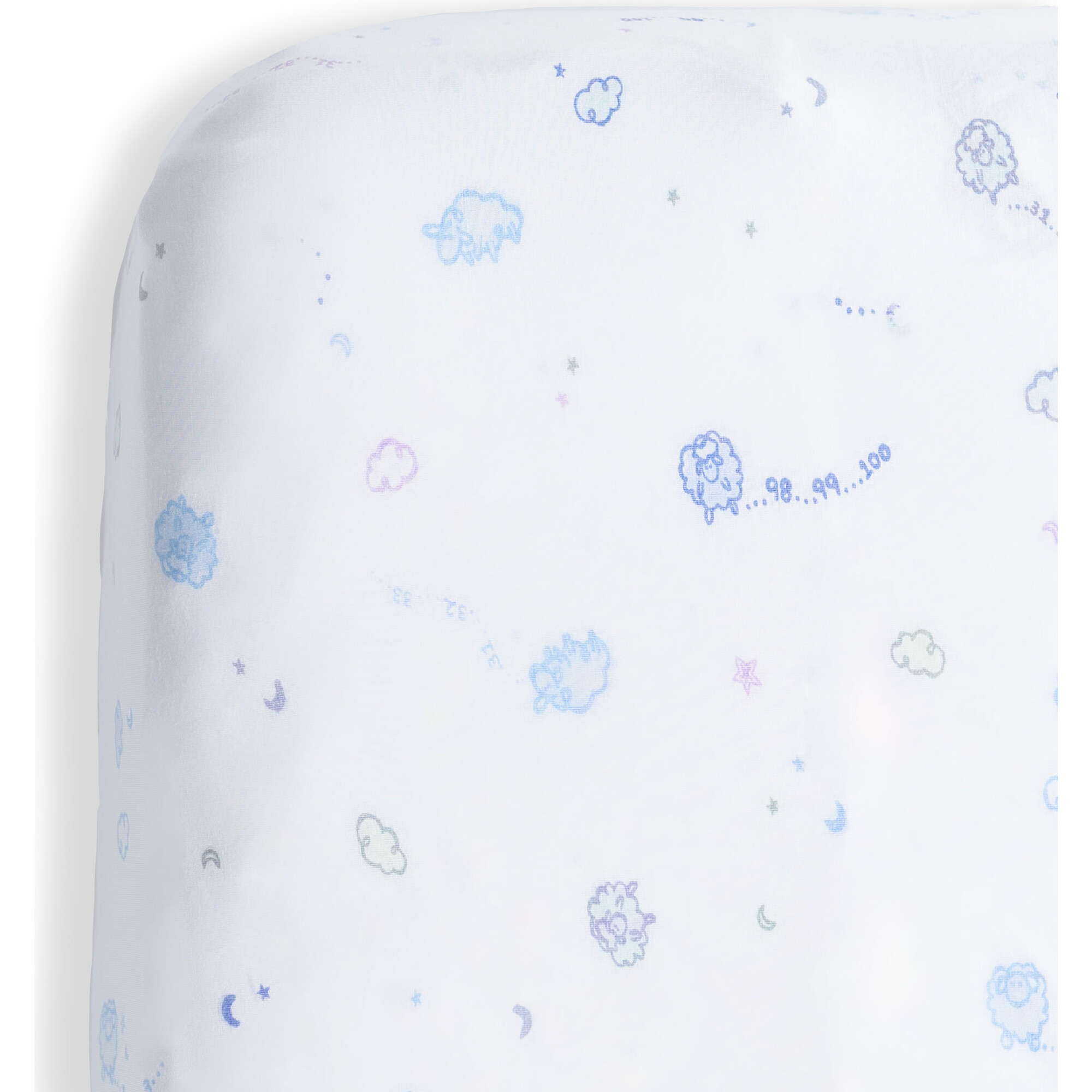 Crib Sheet, Counting Petit Sheep - Crib Sheets - 1