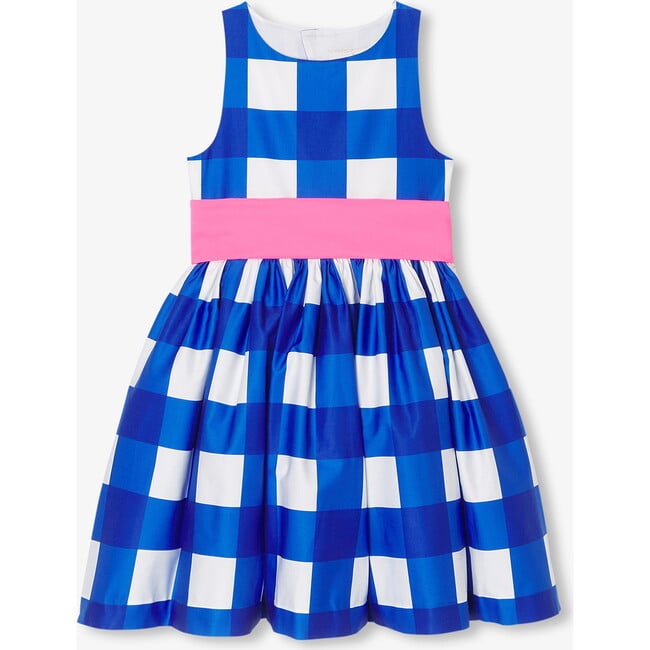 Girl Special Occasion Dress White/Blue - Dresses - 1