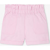 Girl Shorts In Gabardine Marshmallow - Shorts - 1 - thumbnail