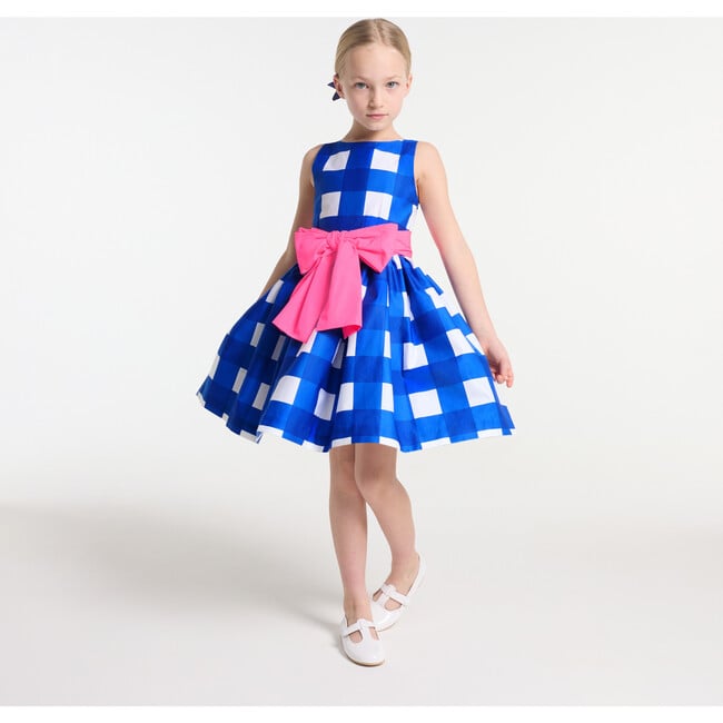 Girl Special Occasion Dress White/Blue - Dresses - 2