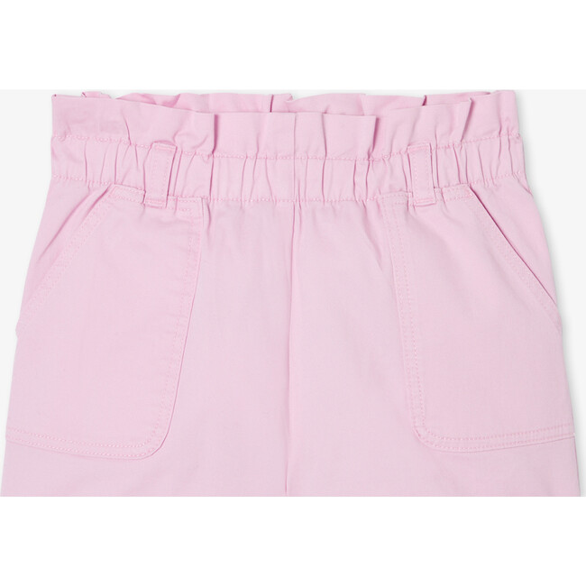 Girl Shorts In Gabardine Marshmallow - Shorts - 3