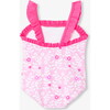Girl One Piece Swimsuit Pink/Multicolour - One Pieces - 2