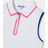 Girl Sleeveless Polo Shirt White - Polo Shirts - 4
