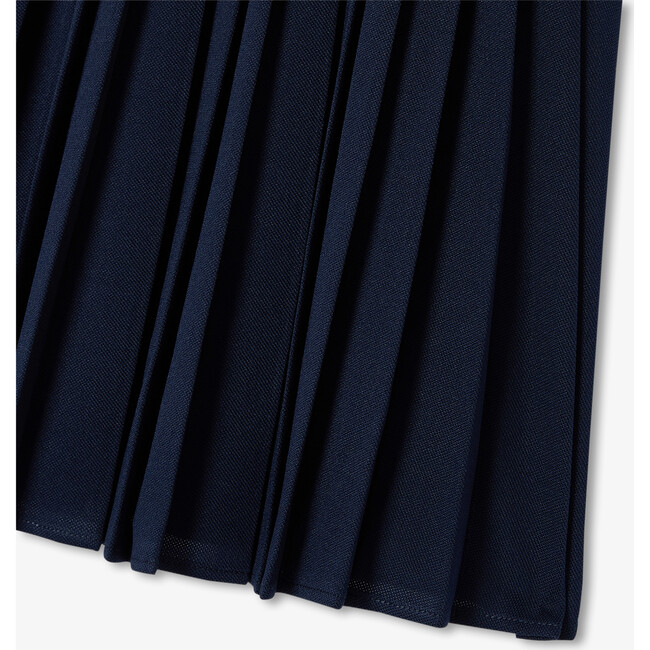 Girl Sleeveless Dress White/Navy - Dresses - 5
