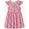 Girl Dress In Liberty Fabric Turquoise/Multicolour - Dresses - 1 - thumbnail