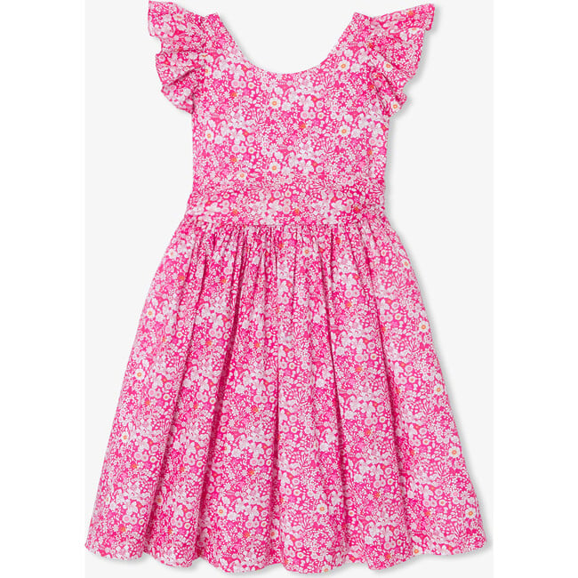 Girl Halter Dress Pink/Multicolour - Dresses - 1